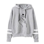 Pull à capuche - Heart Finger - K-Pop France