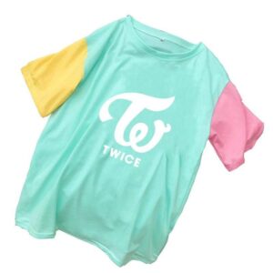 T-Shirt Twice </br> Tricolore - K-Pop France
