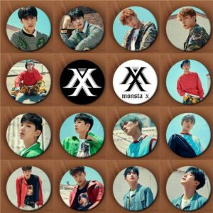 Badge - Pins Monsta X - K-Pop France