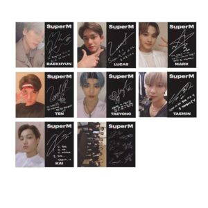 Photocards Super M - K-Pop France
