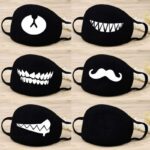 Masque coréen - Motif bouche - K-Pop France