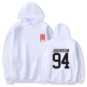 Sweat Monsta X - Membre groupe Blanc - K-Pop France