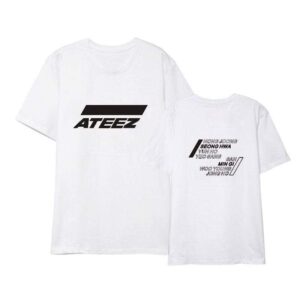 T shirt Groupe ATEEZ Blanc - K-Pop France