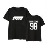 T shirt Groupe ATEEZ Noir - K-Pop France