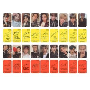 Photocard NCT127 - Jaune & Orange - K-Pop France
