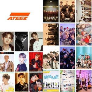 Lot de 16 LOMO Cards KPOP ATEEZ - K-Pop France