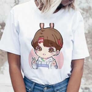T-Shirt BTS - Jungkook Kawaii - K-Pop France