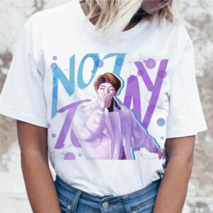 T-Shirt BTS - Dessin Not Today - K-Pop France