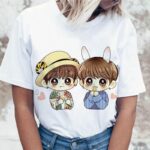T-Shirt BTS - Duo Kawaii Vkook - K-Pop France