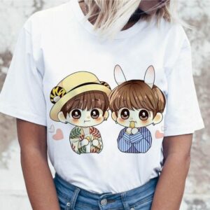 T-Shirt BTS - Duo Kawaii Vkook - K-Pop France