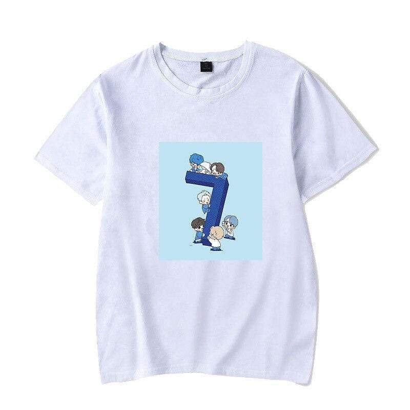 T-Shirt BTS - MOTS 7 Kawaii - K-Pop France