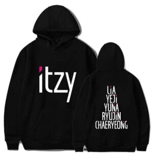 Sweat KPOP - Pull noir ITZY - K-Pop France