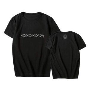 T-Shirt Mamamoo - Contour logo - K-Pop France