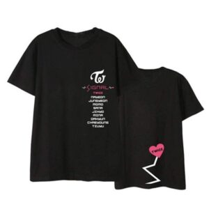T-Shirt Twice </br> Signal Coeur - K-Pop France
