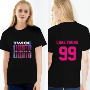 T-shirt Twice </br> Lights tour 2019 - K-Pop France