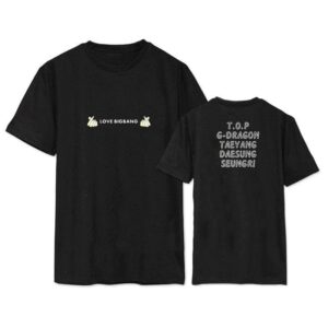 T-Shirt BigBang - Love BigBang - K-Pop France