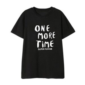 T-Shirt Super Junior - One More Time - K-Pop France
