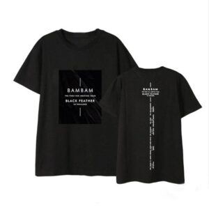 T-Shirt GOT7 - Bambam Black Feather - K-Pop France