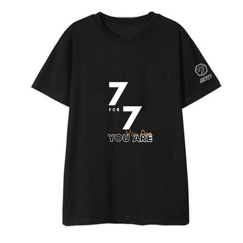 T-Shirt GOT7 - 7 for 7 you are - K-Pop France