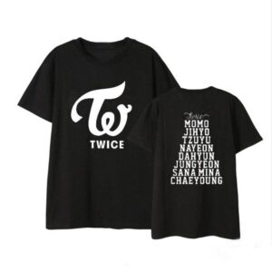 T-Shirt Twice </br> Membres groupe - K-Pop France