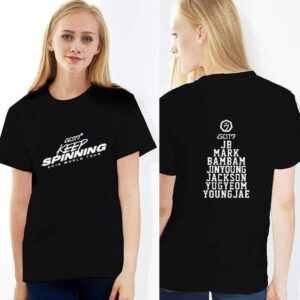 T-Shirt GOT7 - Keep Spinning Edit - K-Pop France