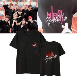 T-Shirt Stray Kids </br> Logo Rond - K-Pop France