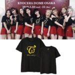 T-Shirt Twice </br> Gold Dreamday - K-Pop France