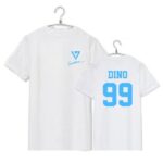 T-Shirt Seventeen - Blanc - K-Pop France