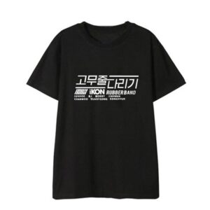 T-Shirt iKon - RUBBER BAND - K-Pop France