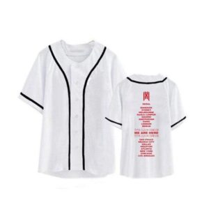 T-Shirt Monsta X - We are Here white - K-Pop France