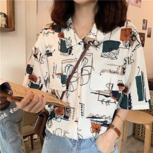 Chemisier Korean Chic - K-Pop France
