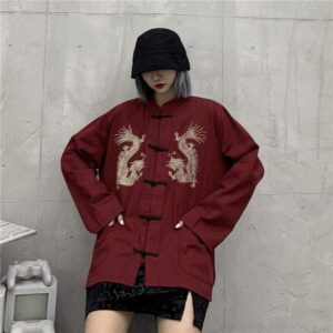 Chemisier Style Asiatique - K-Pop France