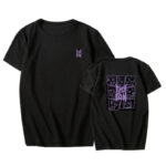 T-Shirt BTS Tiny Tan Noir - K-Pop France