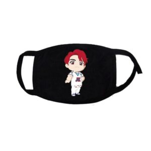 Lot de 3 Masques BTS - Jung Kook Kawaii - K-Pop France