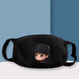 Lot de 3 Masques BTS - Jungkook bébé - K-Pop France