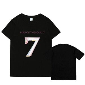 T-Shirt BTS - MOTS7 Noir - K-Pop France
