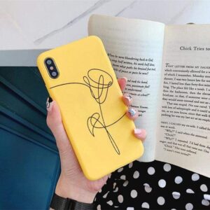 Coque BTS - Love Yourself Jaune - K-Pop France