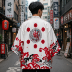 Chemise Kimono Streetwear - K-Pop France