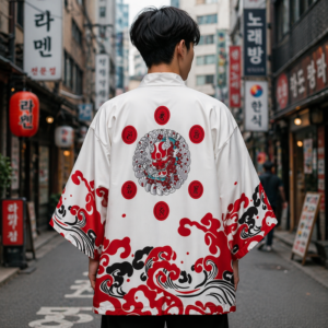 Chemise Kimono Streetwear - K-Pop France