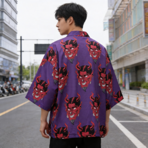 Kimono Cardigan Diable - K-Pop France