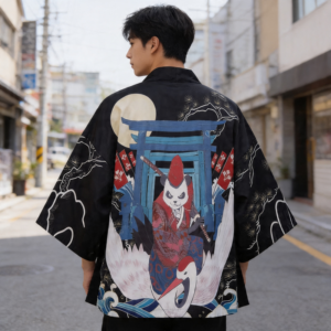 Kimono Cardigan Panda - K-Pop France
