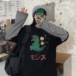 T-Shirt Coréen Long - K-Pop France