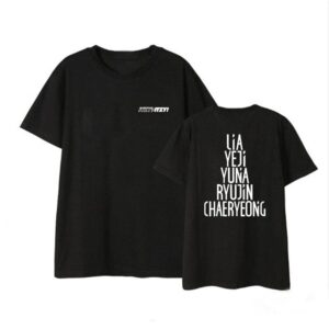 T-Shirt Itzy - Membres Groupe - K-Pop France