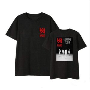 T-Shirt K.A.R.D - EUROPE TOUR - K-Pop France