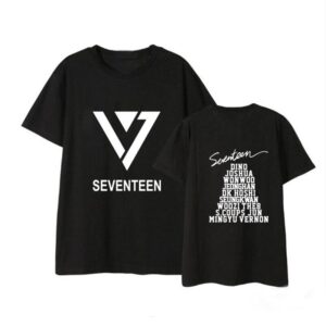 T-Shirt Seventeen - Membres Groupe - K-Pop France