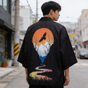 Kimono Streetwear River - K-Pop France