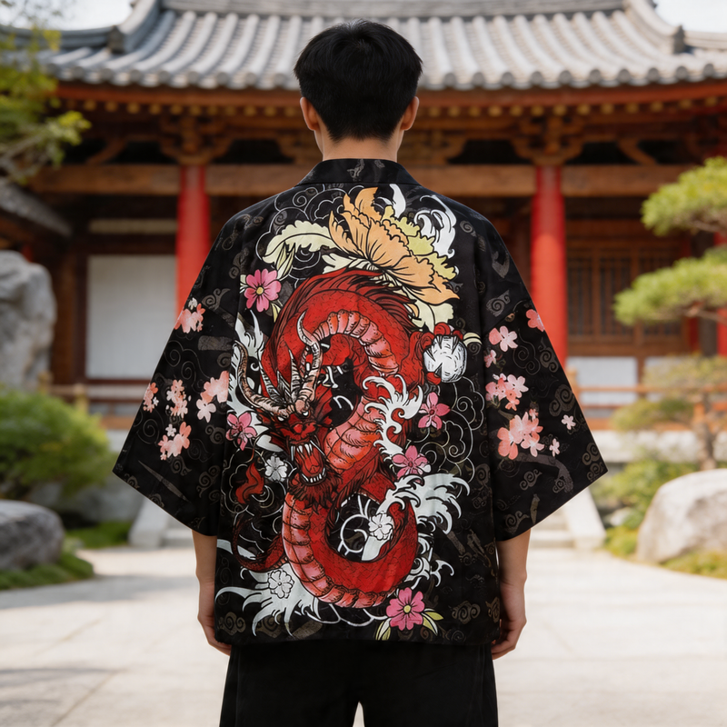 Kimono Korean Streetwear - K-Pop France