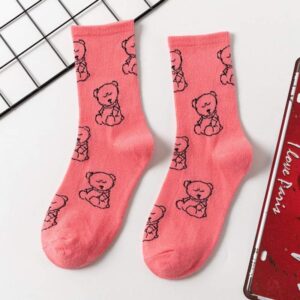 Chaussette Coreenne Nounours - K-Pop France