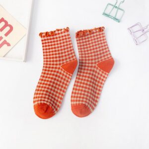 Chaussette Coreenne Damier - K-Pop France