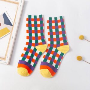 Chaussette Coreenne Rayures - K-Pop France